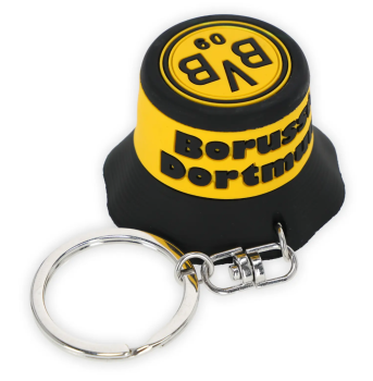 Borussia Dortmund - Schlüsselanhänger Fischerhut m. Öffner